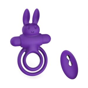 Anillo vibrador Conejito Inalambrico USB